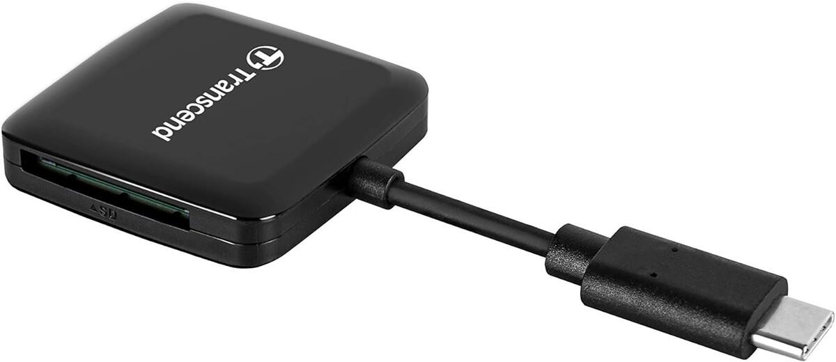 Transcend TS-RDC3 SD/MicroSD USB 3.2 Gen 1 Type-C Çoklu Kart Okuyucu
