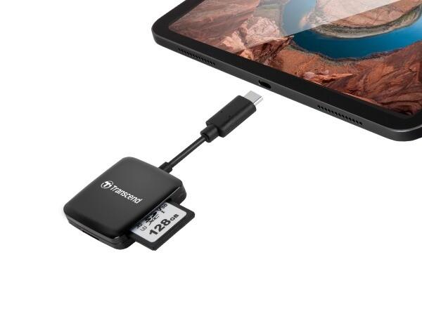 Transcend TS-RDC3 SD/MicroSD USB 3.2 Gen 1 Type-C Çoklu Kart Okuyucu