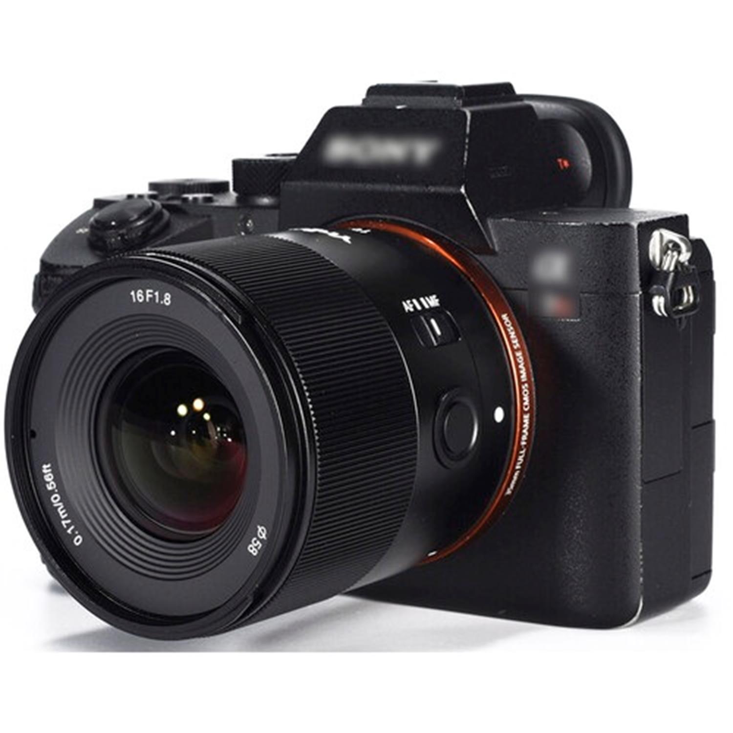 Yongnuo 16mm f/1.8S DA DSM APS-C Otofokus Lens (Sony E)
