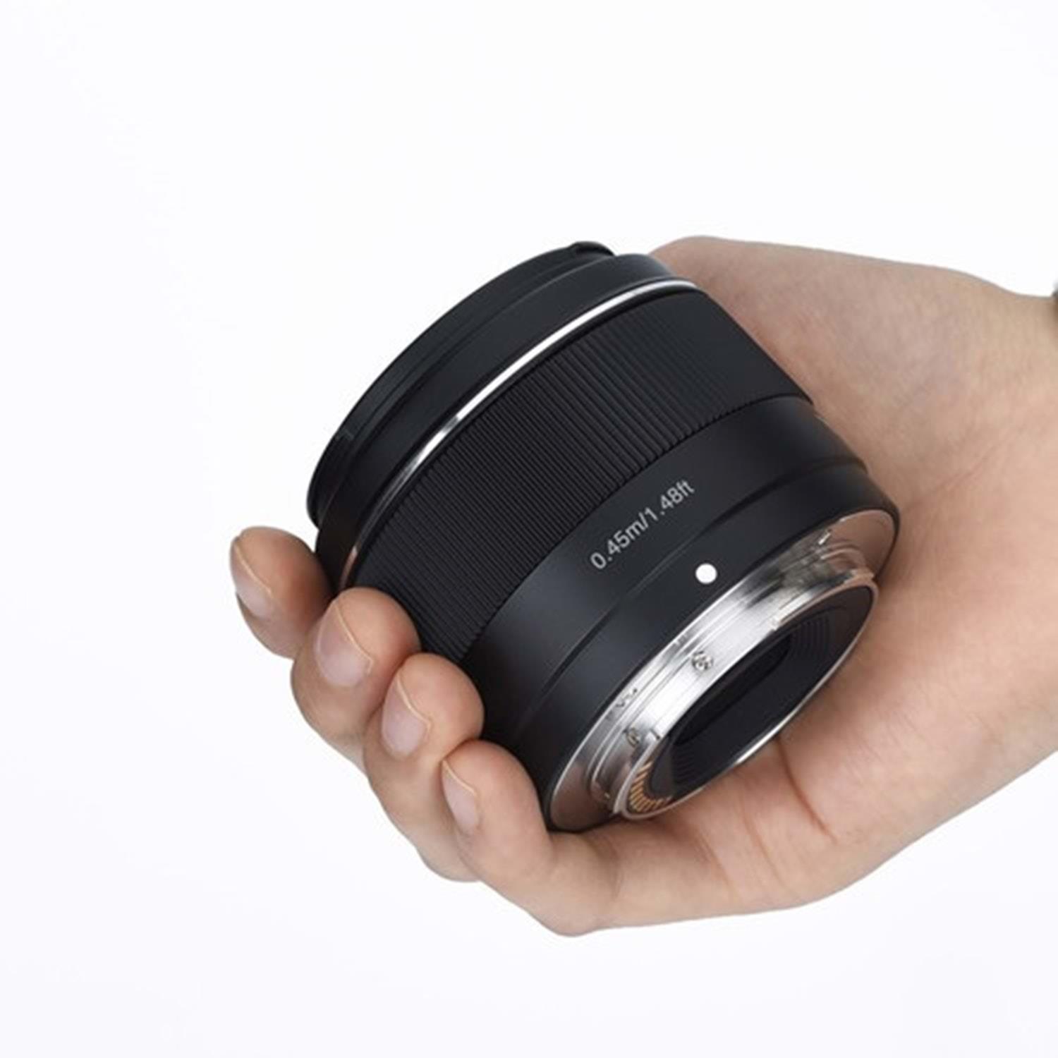 Yongnuo 50mm F/1.8 S DA DSM APS-C Sony E Mount Uyumlu Otofokus Prime Lens