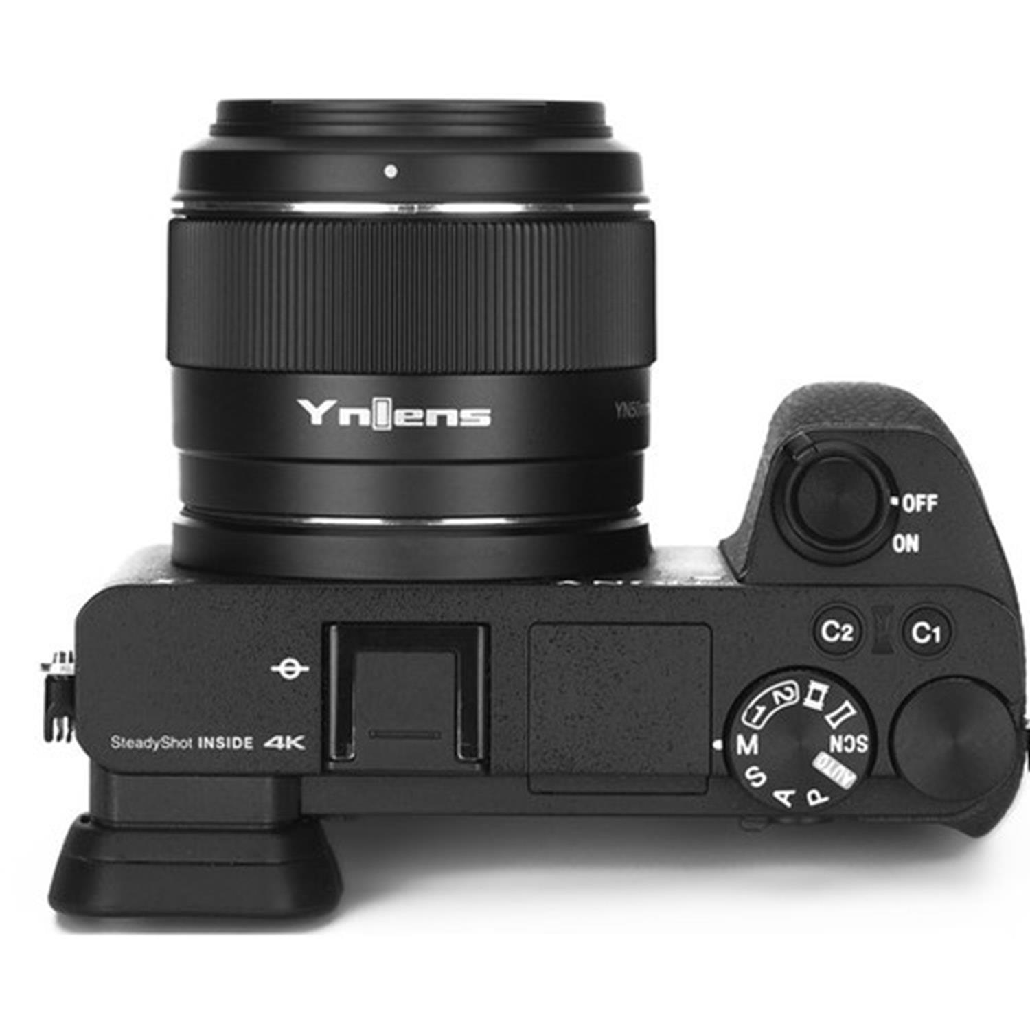 Yongnuo 50mm F/1.8 S DA DSM APS-C Sony E Mount Uyumlu Otofokus Prime Lens