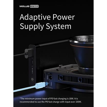 Zhiyun Molus X100 Pro Kit 100W Taşınabilir Işık