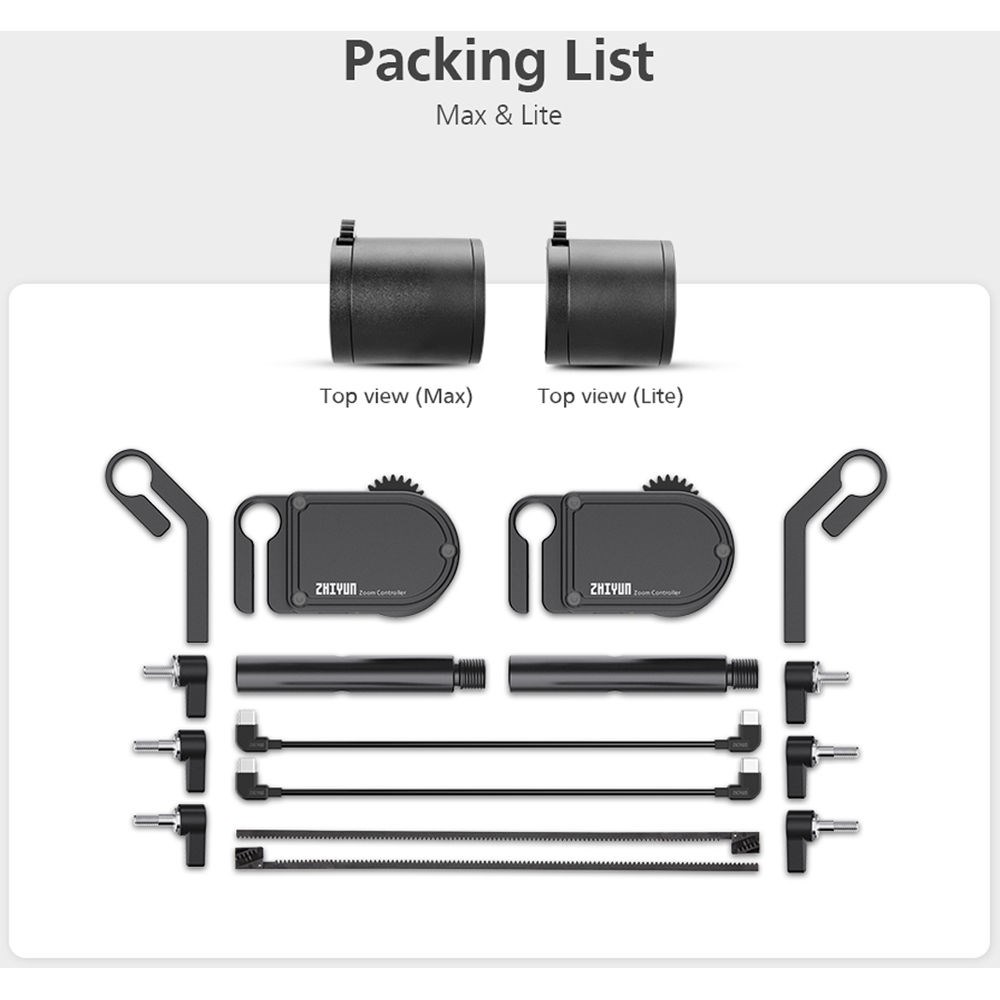 Zhiyun TransMount Focus & Zoom Servo Combo Kit (Crane 3 Lab)
