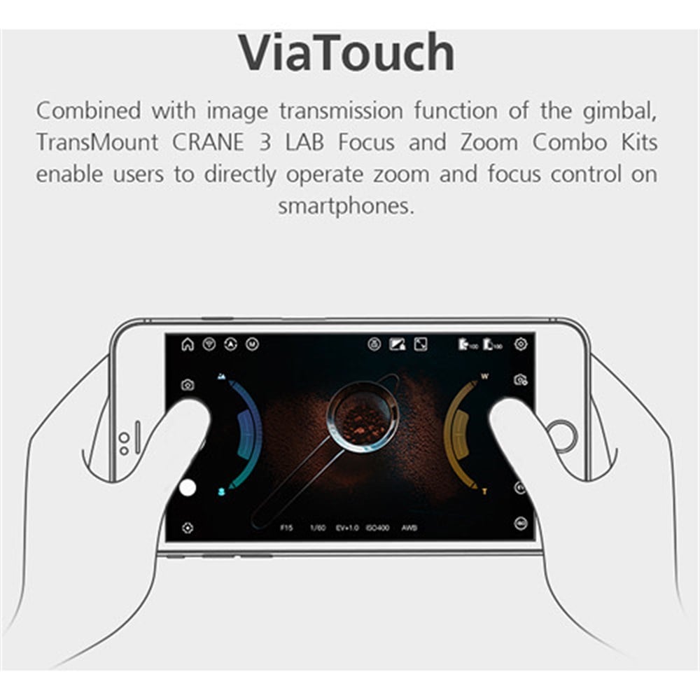 Zhiyun TransMount Focus & Zoom Servo Combo Kit (Crane 3 Lab)
