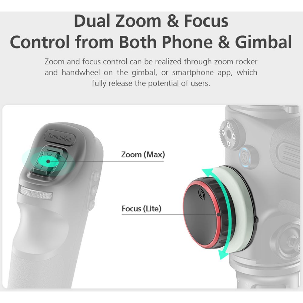 Zhiyun TransMount Focus & Zoom Servo Combo Kit (Crane 3 Lab)