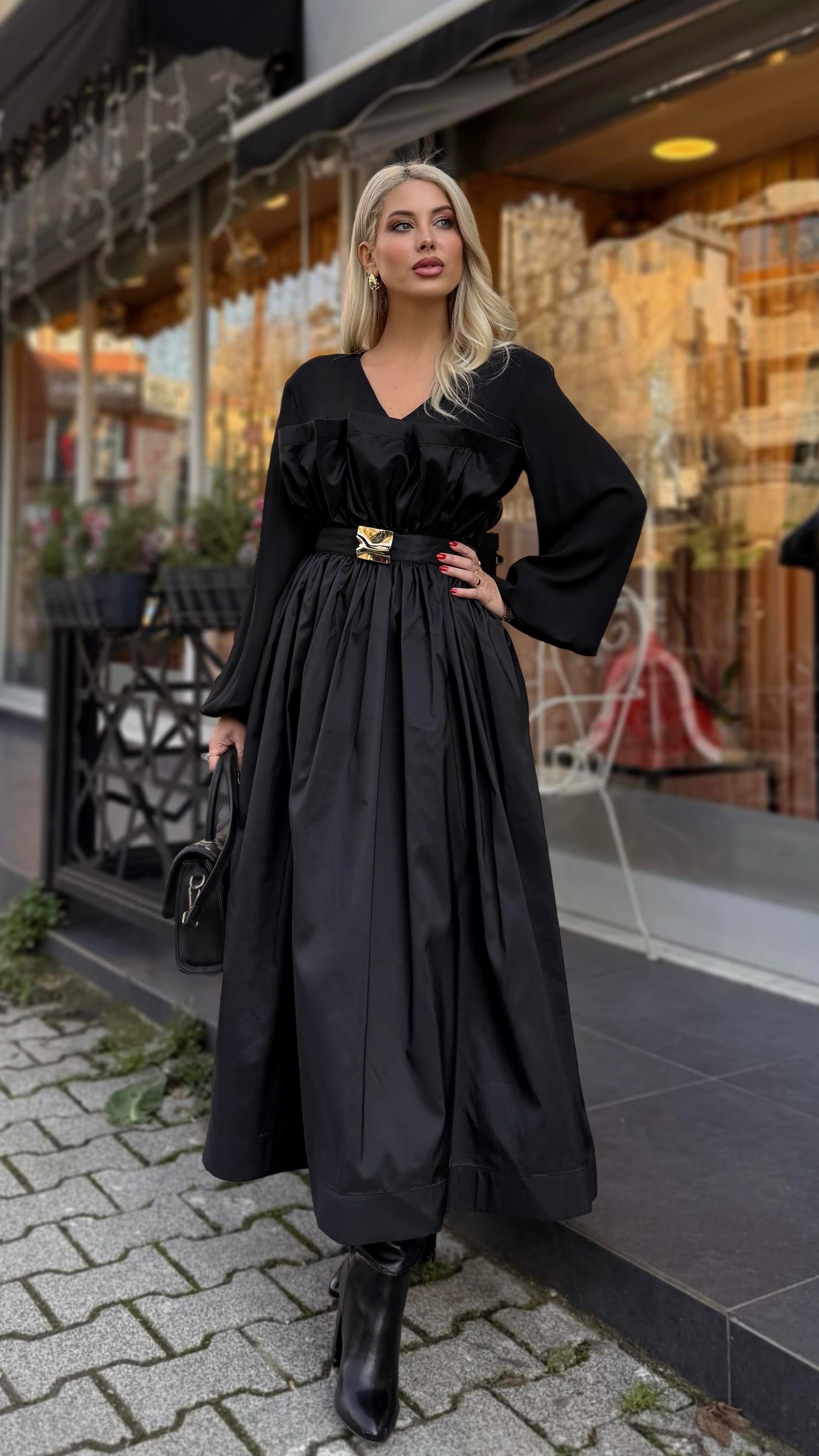 Paraşüt Kumaş Elbise