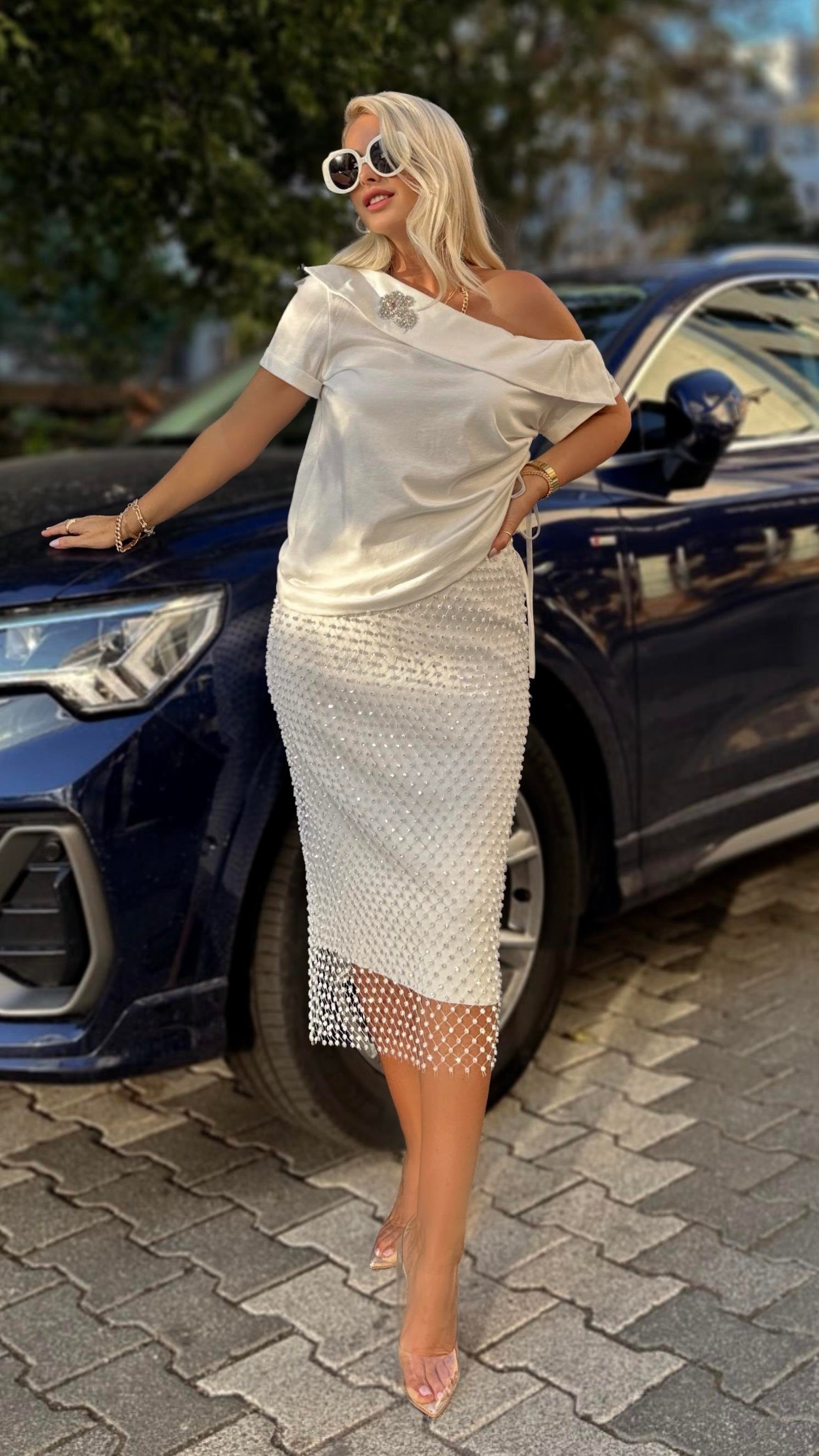 Taşlı Etek
