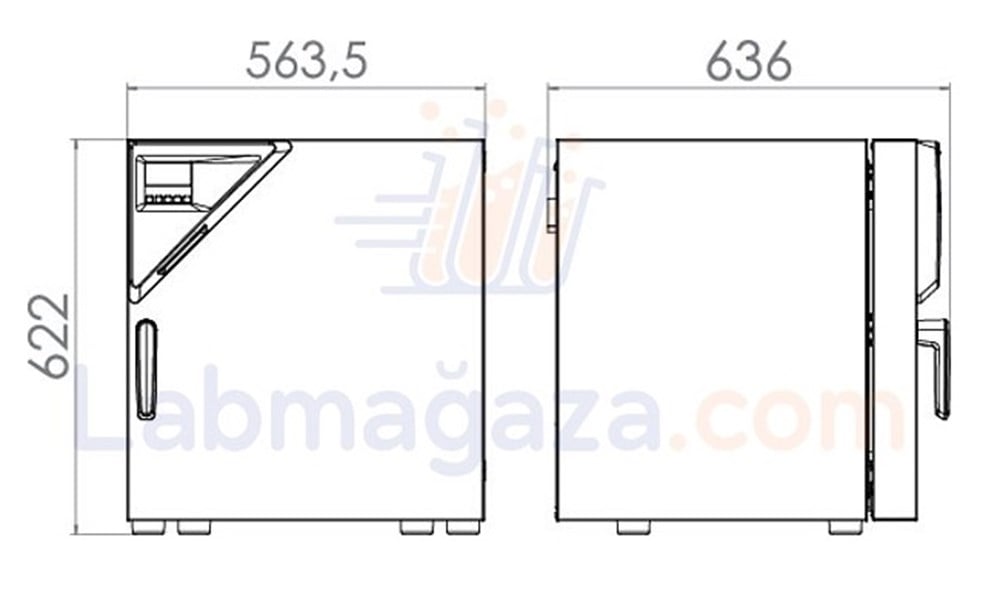 Binder 60 Litre Fanlı Kuru Hava Sterilizatörü / Etüv / Avantgarde.Line FD 56