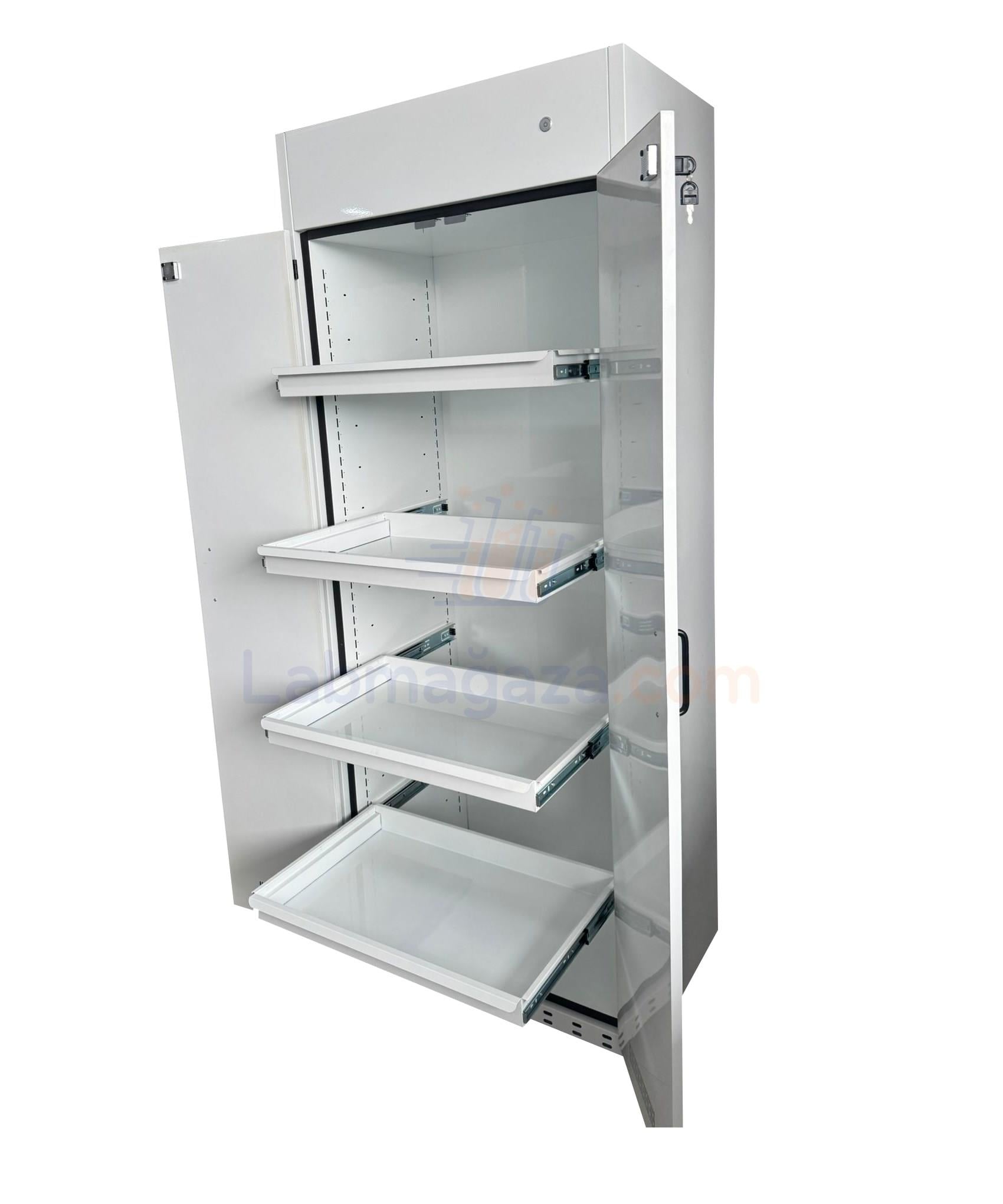 Netalab MultiBox Bacasız Filtreli Kimyasal Madde Dolabı / NTL-80MBX