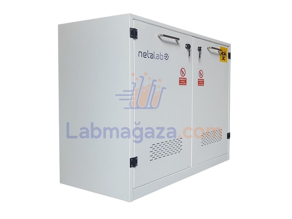 Netalab UnderBox Tezgah Altı Kimyasal Madde Dolabı / NTL-80UBX