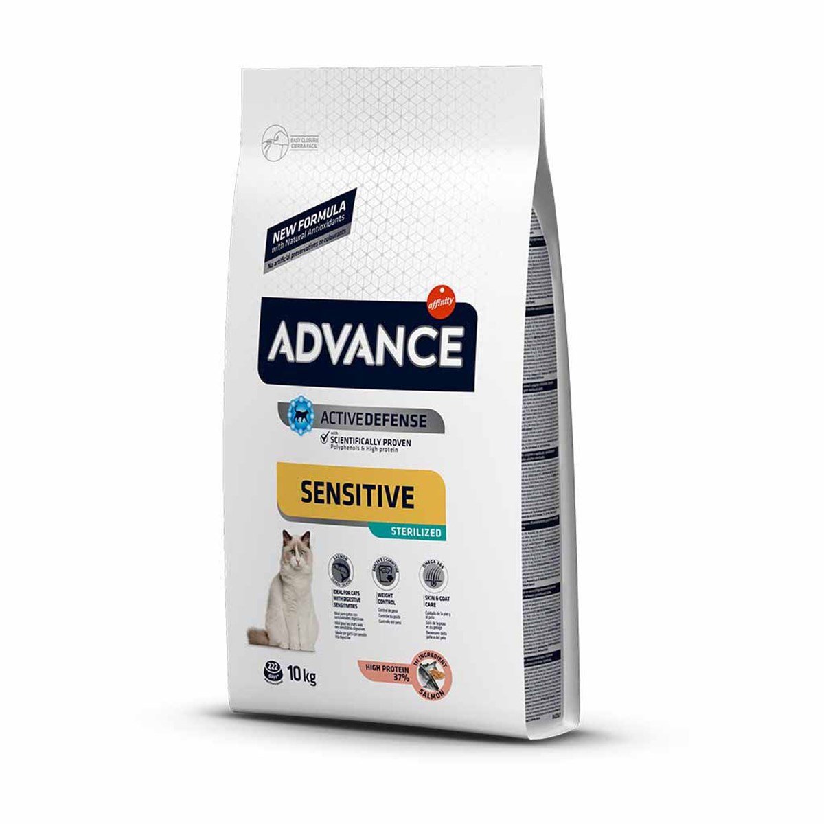 Advance Sterilized Somonlu Kısırlaştırılmış Kedi Maması 10 Kg