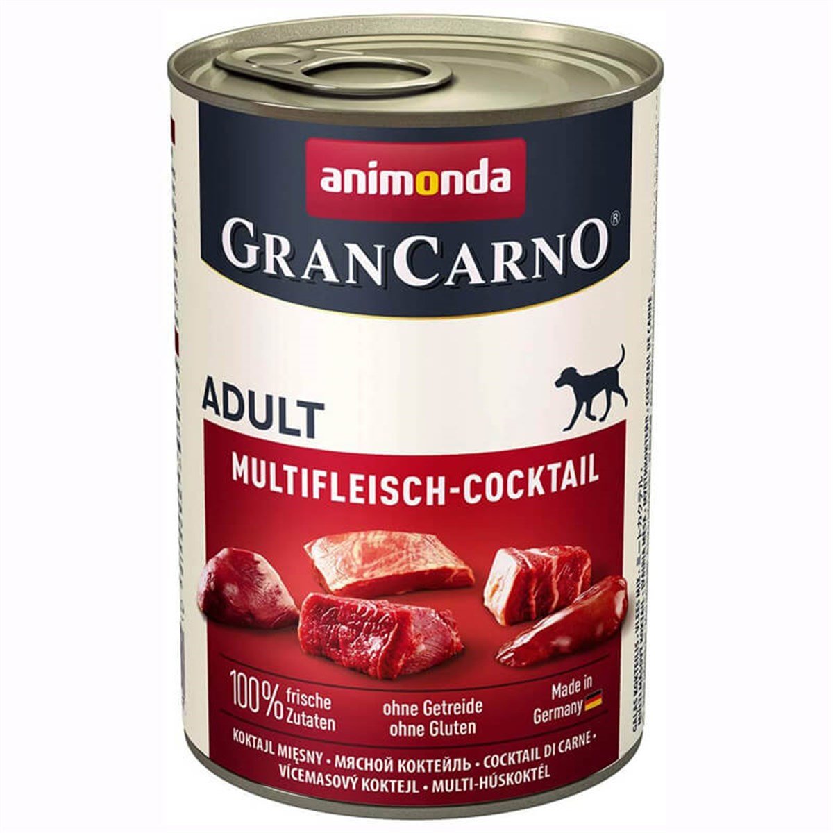 Animonda Gran Carno Karışık Etli Konserve Yetişkin Köpek Maması 400 G