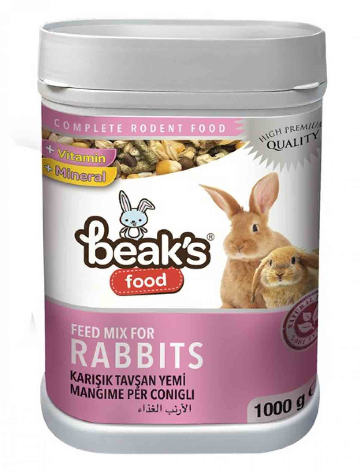Beaks Food Tavşan Yemi-1 Kg