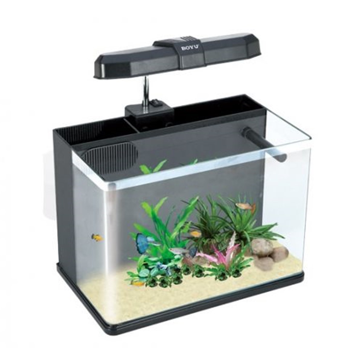Boyu ME-350 Led Işıklı Nano Akvaryum 19 Litre