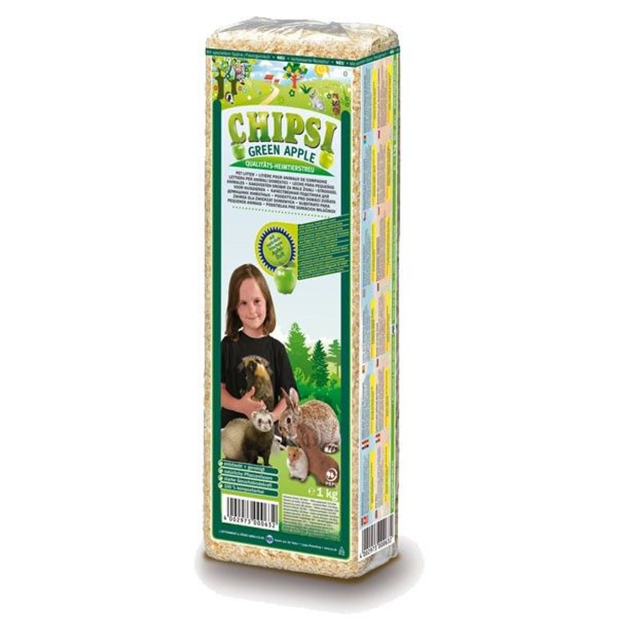 Chipsi Elmalı Kemirgen Talaşı 15 Lt