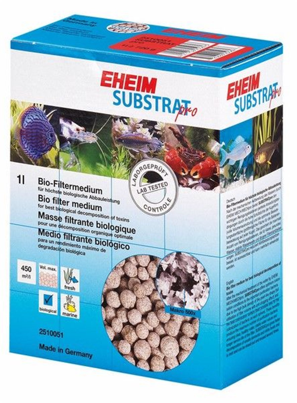 Eheim Substrat Pro İç Filtre Malzemesi 1 Lt