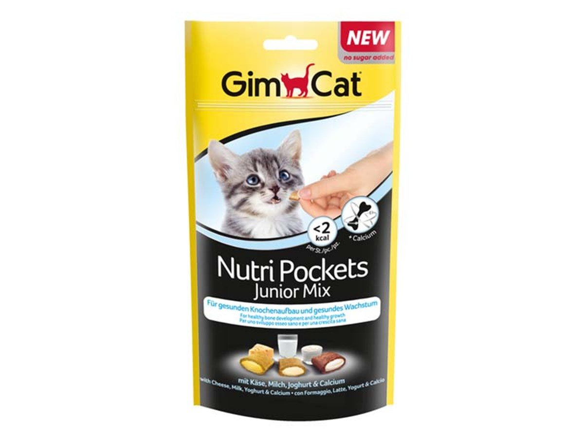 Gimcat Nutri Pockets Junior Mix Kedi Ödül Maması 60 Gr