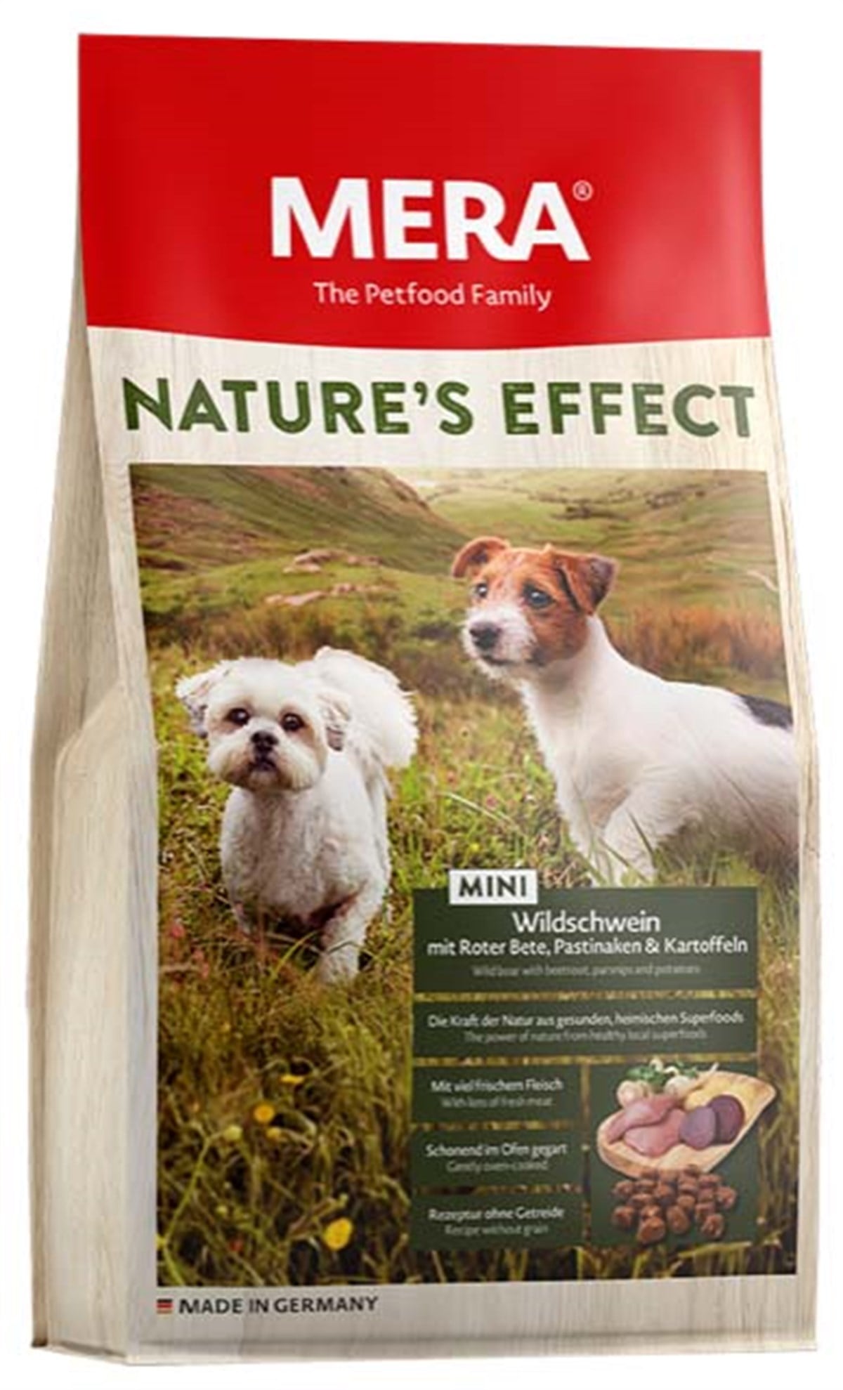 Mera Natures Effect Tahılsız Yaban Domuzlu Küçük Irk Yetişkin Köpek Maması 3 KG