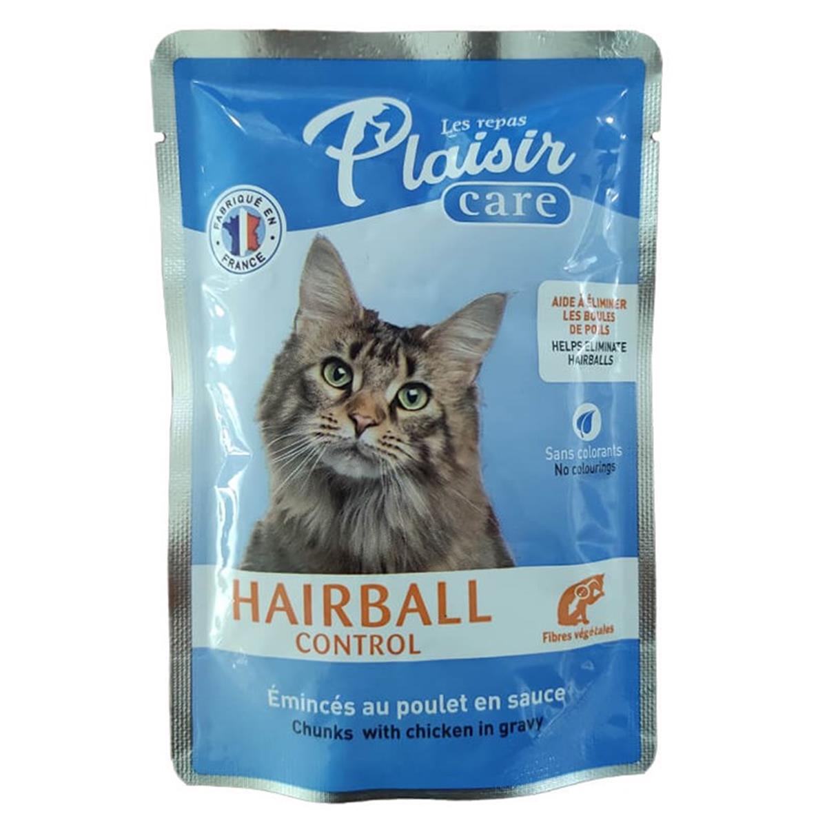 Plaisir Care Hairball Tavuklu Pouch Yaş Kedi Maması 85 Gr