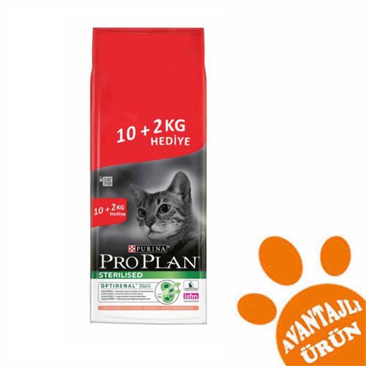 Pro Plan Sterilised Somonlu Kısırlaştırılmış Kedi Maması 12 Kg