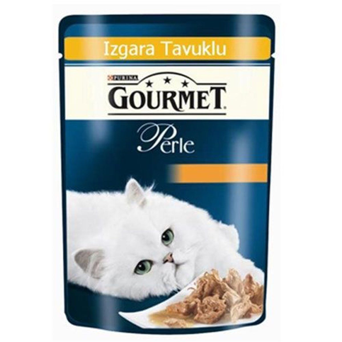 Purina Gourmet Perle Izgara Tavuklu Pouch Yetişkin Kedi Yaş Maması 85 G