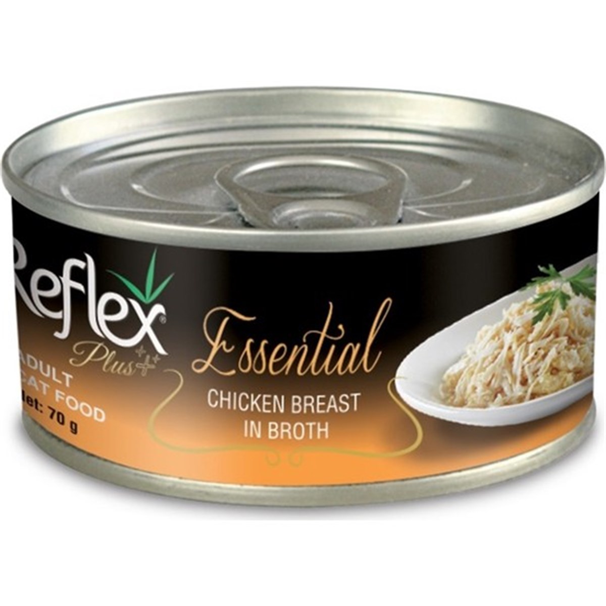 Reflex Plus Essential Tavuk Göğüslü Konserve Yetişkin Kedi Maması 70 G