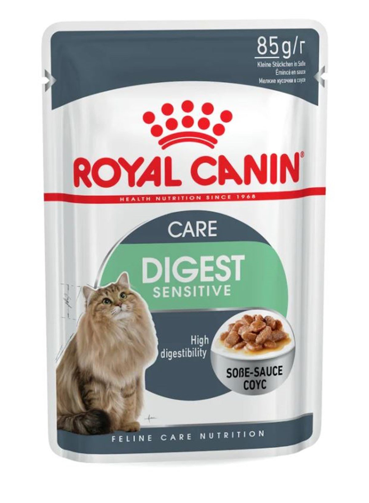 Royal Canin Digest Sensitive Gravy Pouch Yetişkin Kedi Yaş Maması 85 G