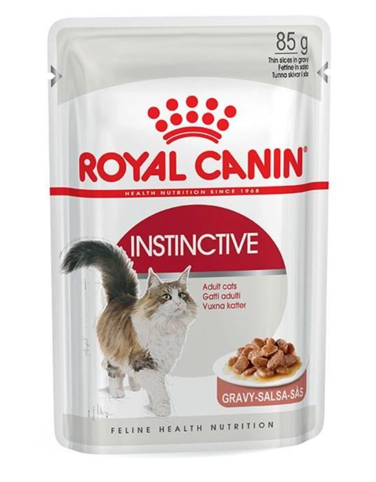 Royal Canin İnstinctive Gravy Pouch Yetişkin Kedi Yaş Maması 85 G