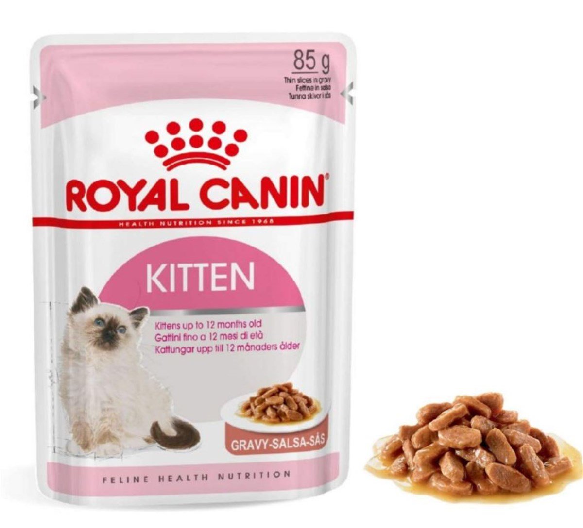 Royal Canin Kitten Instinctive Gravy Pouch Yavru Kedi Yaş Maması 85 G
