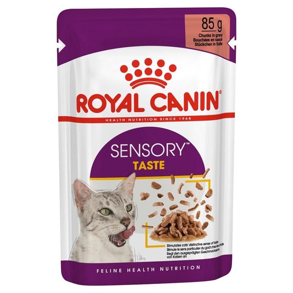 Royal Canin Sensory Taste Gravy Yetişkin Kedi Yaş Maması 85 Gr