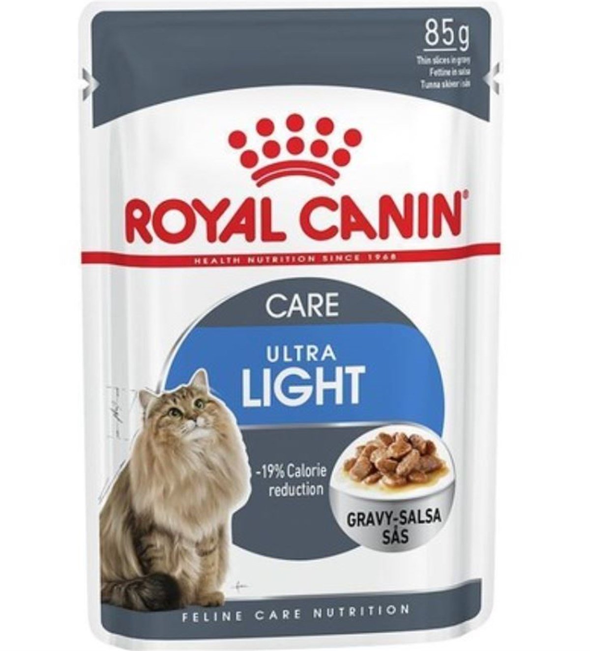 Royal Canin Ultra Light Gravy Pouch Yetişkin Kedi Maması 85 G