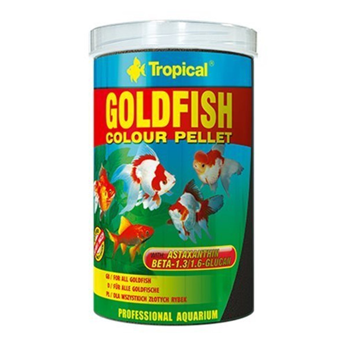 Tropical Goldfish Colour Pellet 90 Gr 250 Ml
