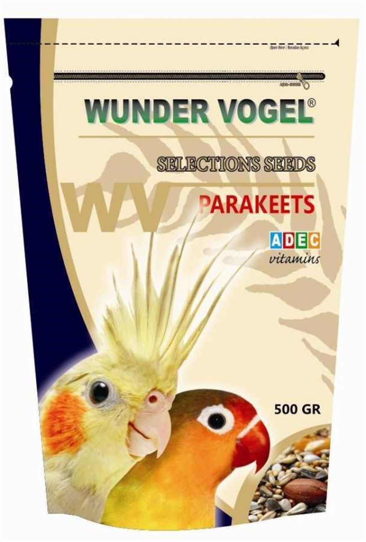 Wunder Vogel Selection Aromalı Paraket Yemi 500 Gr