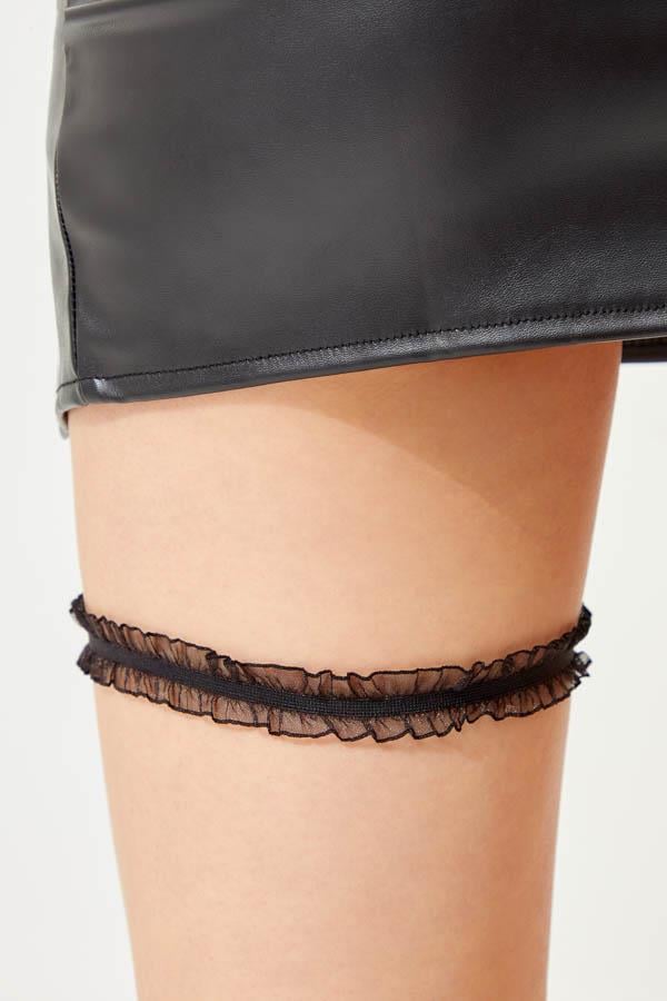 Bowknot Detailed Women Thigh Accessory CH2513