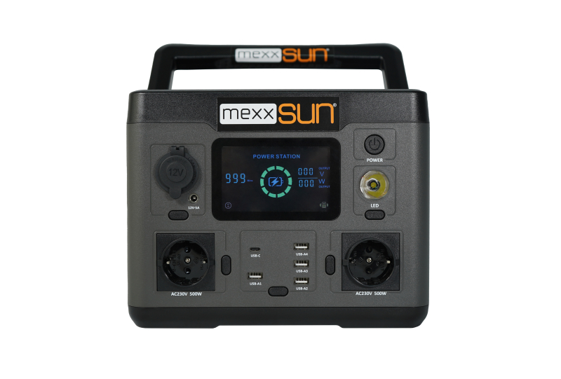  MEXXSUN  Taşınabilir Güç İstasyonu 500WTAŞINABİLİR GÜÇ İSTASYONLARIMEXXSUN{TEDARIKCI
