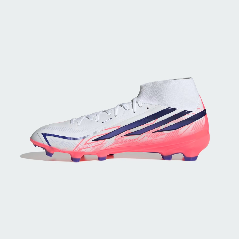 Adidas F50 Hyperfast League Mid Fg Beyaz Pembe Renk BEYAZ PEMBE