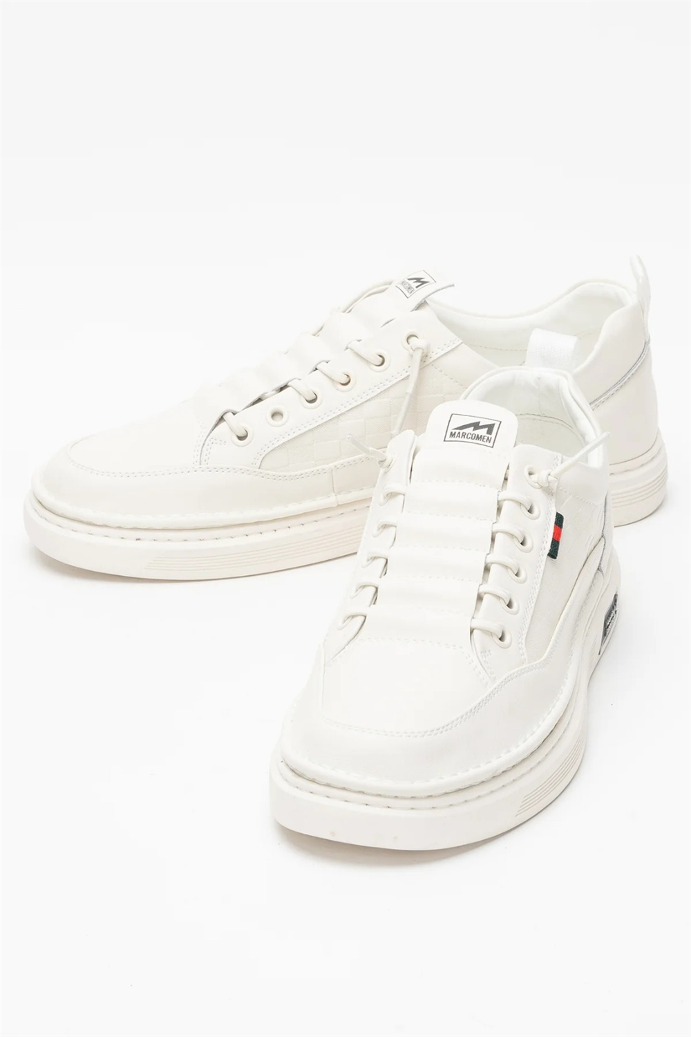 Marcomen 152-19039 Deri Sneaker Ayakkabı Beyaz Renk BEYAZ