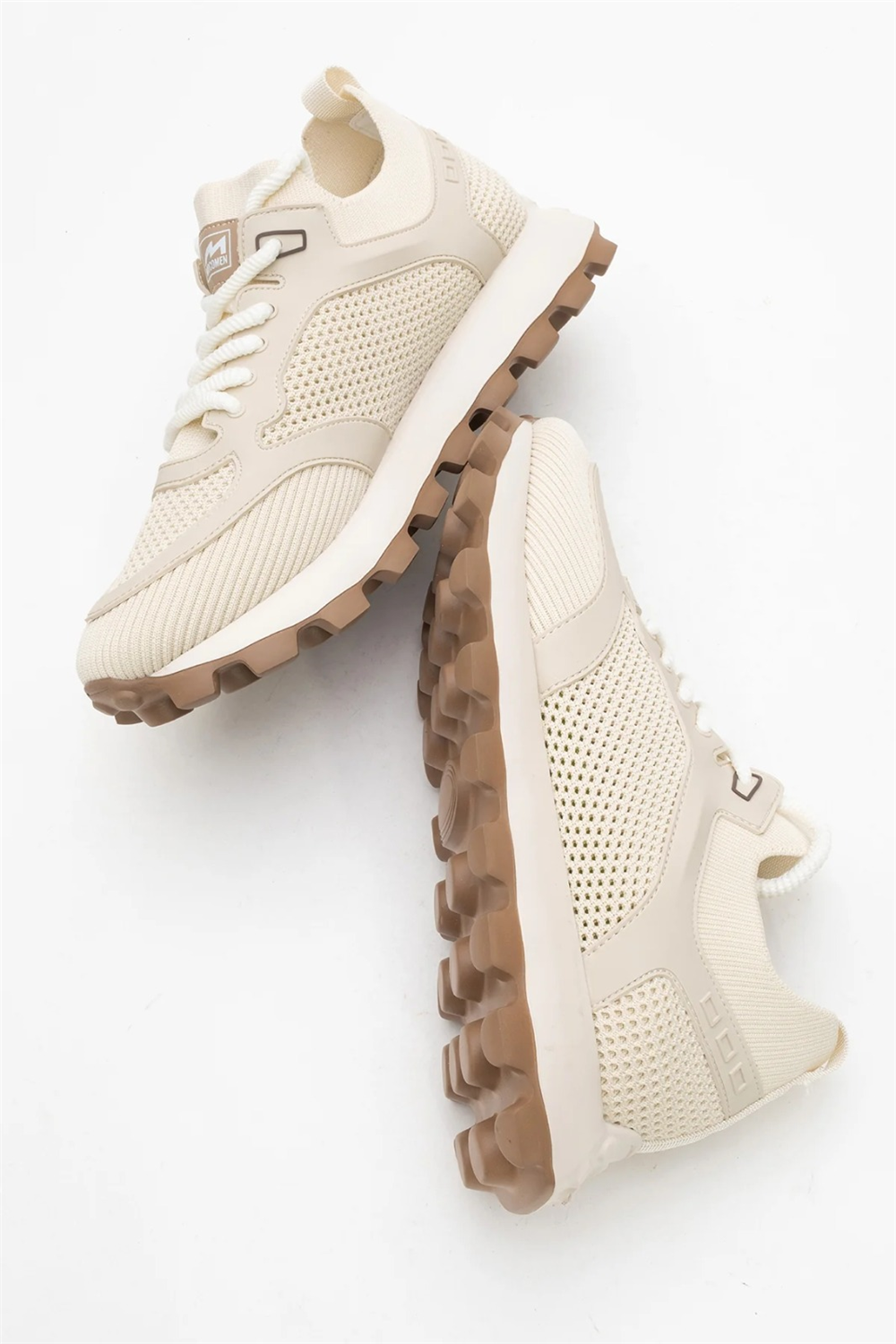 Marcomen 152-21326 Deri Sneaker  Ayakkabı Bej Renk BEJ