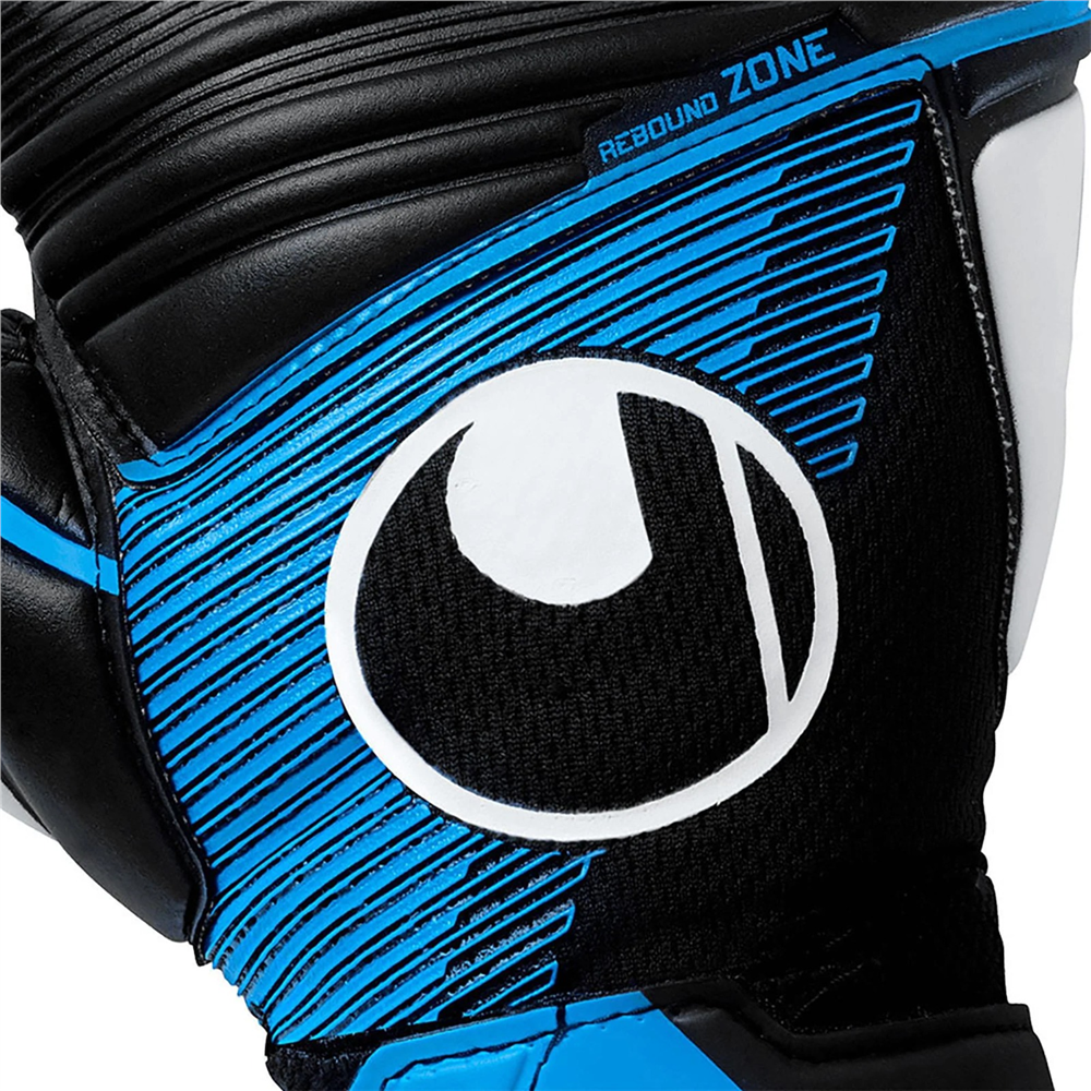 Uhlsport Kaleci Eldiveni Soft Hn Comp 101135401 Siyah Mavi Renk SİYAH MAVİ