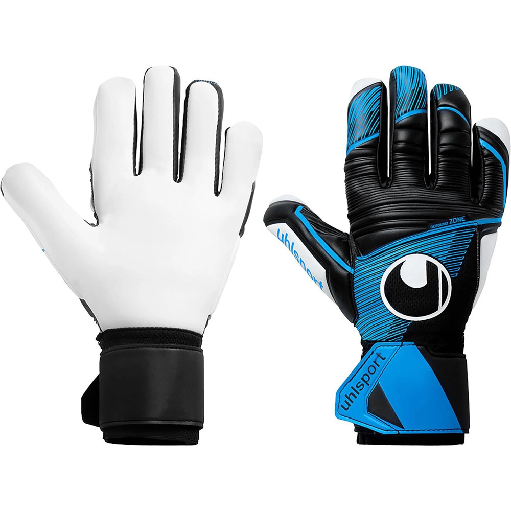 Uhlsport Kaleci Eldiveni Soft Hn Comp 101135401 Siyah Mavi Renk SİYAH MAVİ