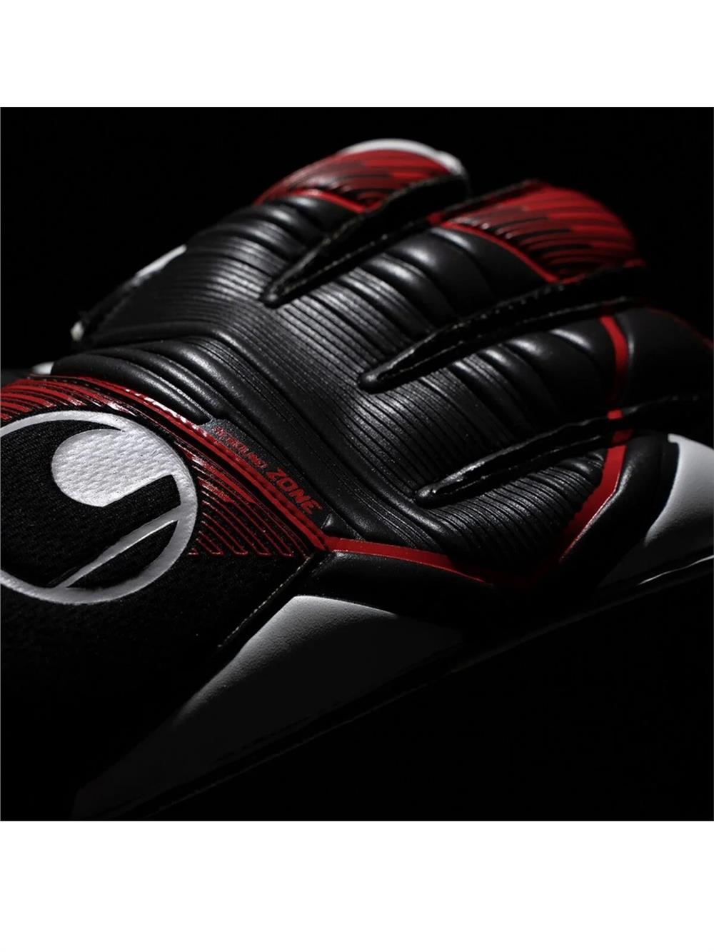 Uhlsport Powerline Soft Pro Kaleci Eldiveni Siyah Kırmızı Renk SİYAH KIRMIZI