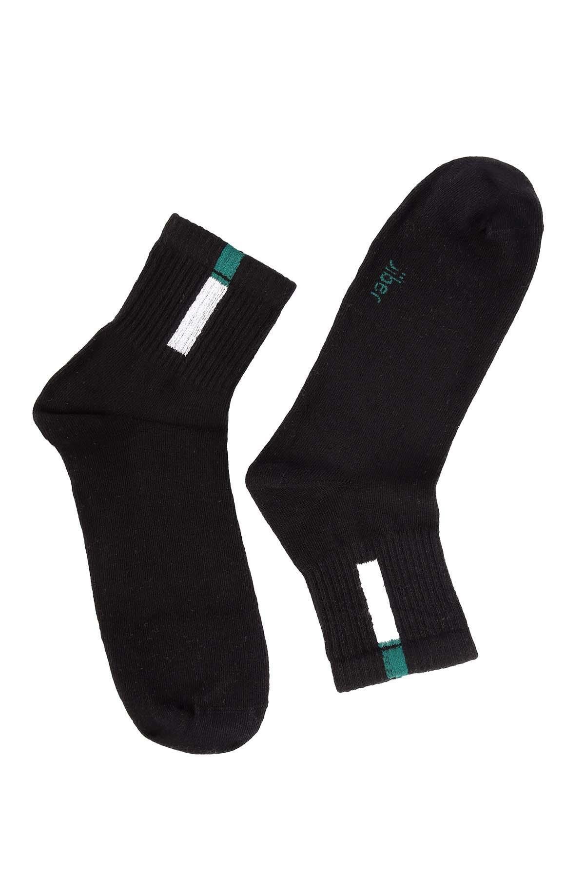 Erkek 4'lü Asorti Tenis Sport Çorap