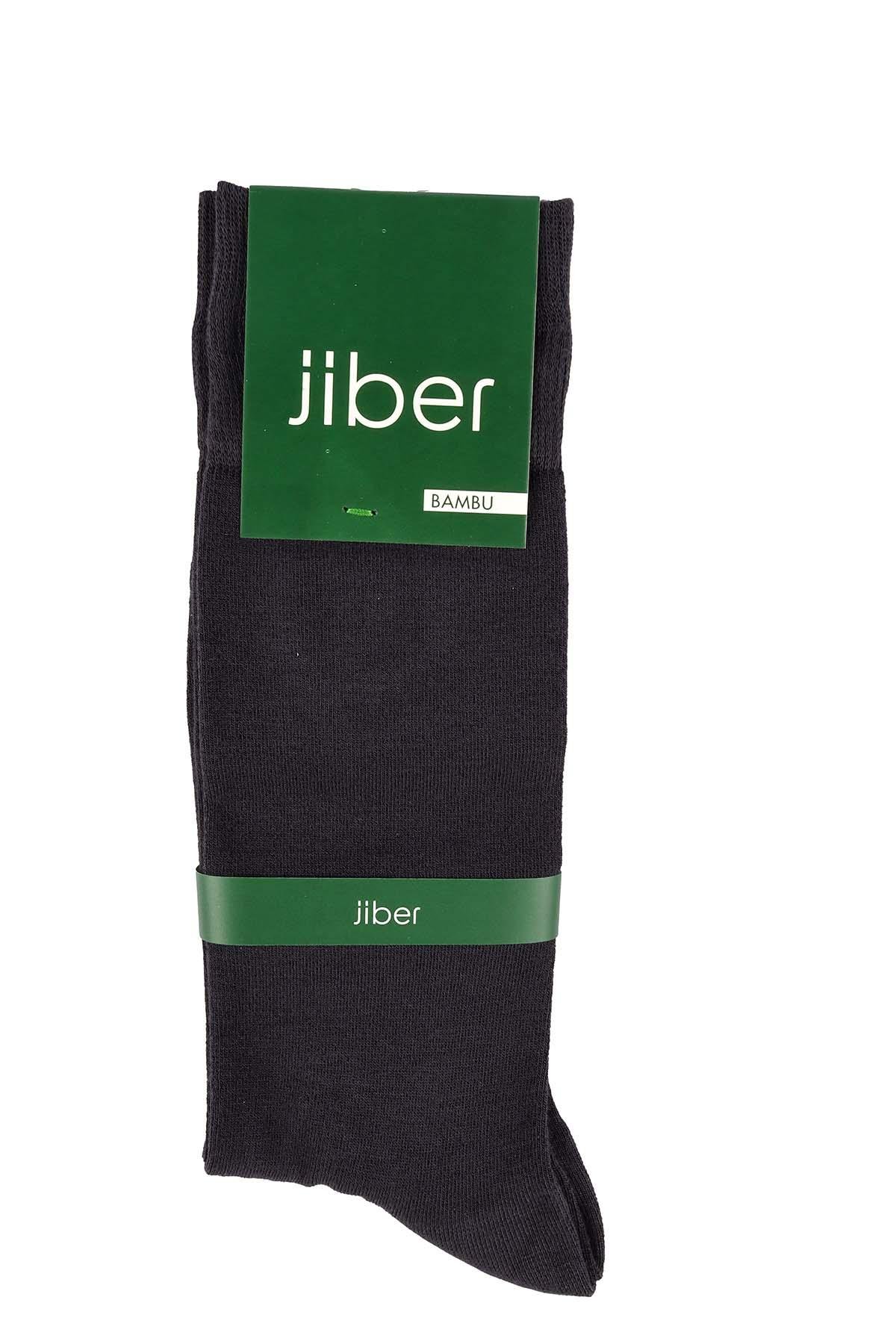 Erkek Füme Likralı Bambu Uzun Çorap 5600