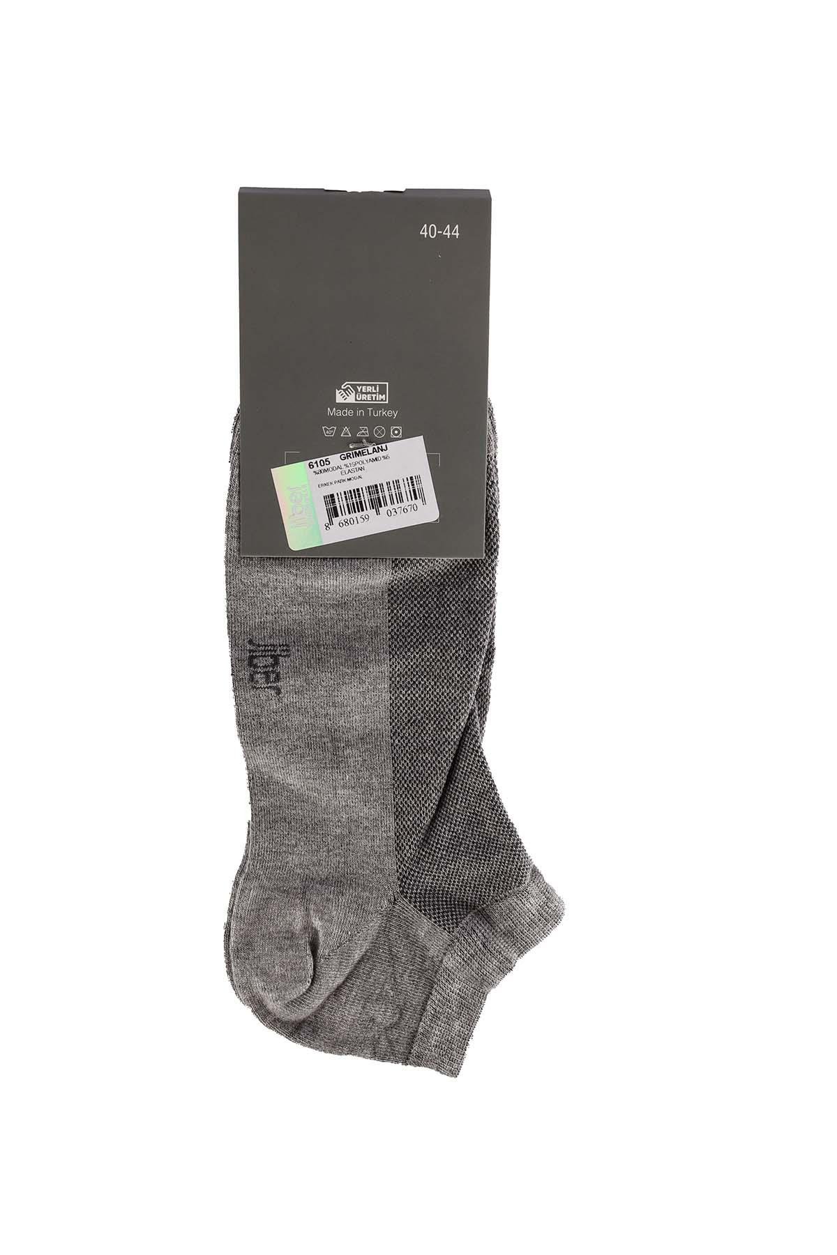 Erkek Grimelanj Modal Patik Çorap 6105