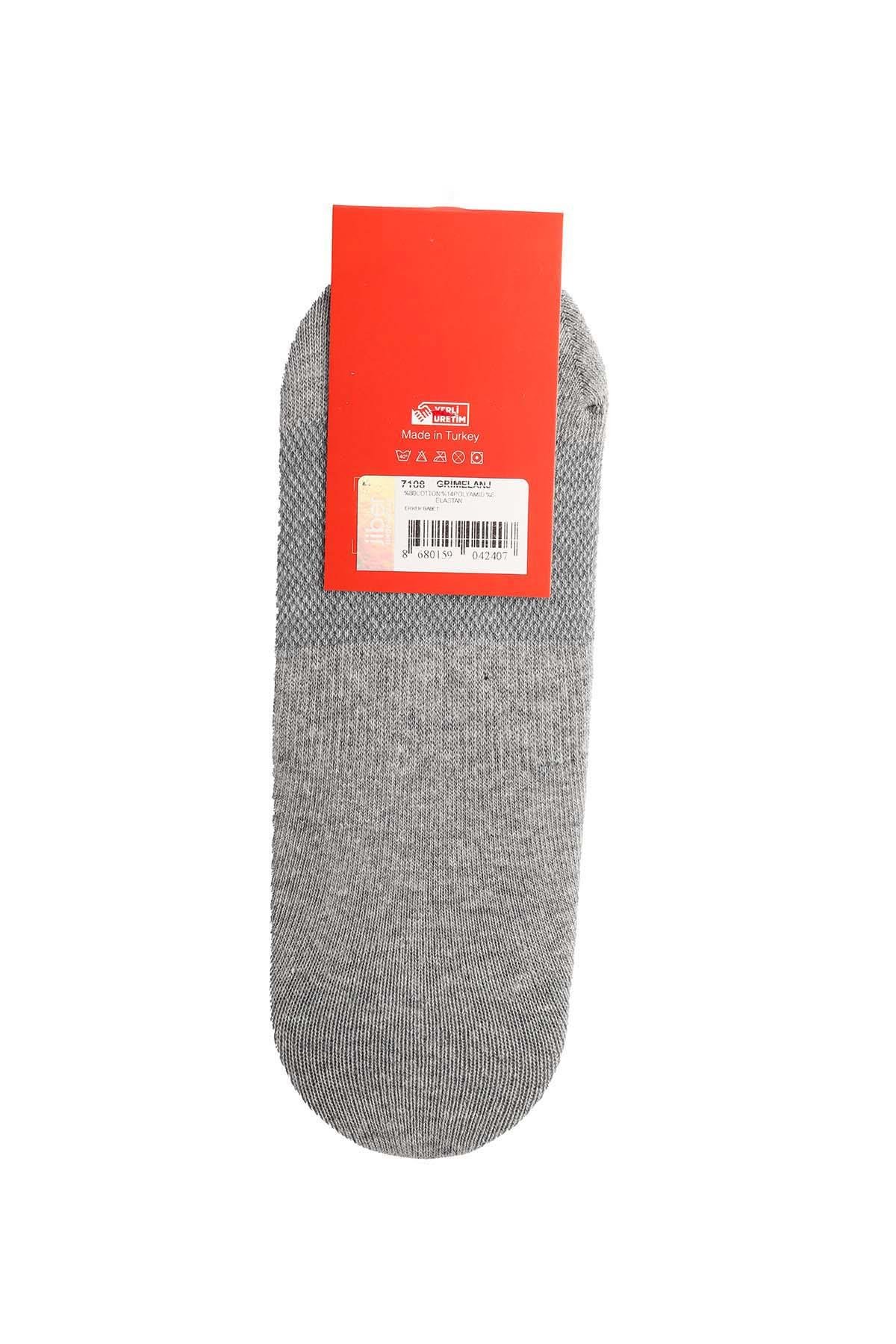 Erkek Grimelanj Pamuklu  Babet Çorap 7108