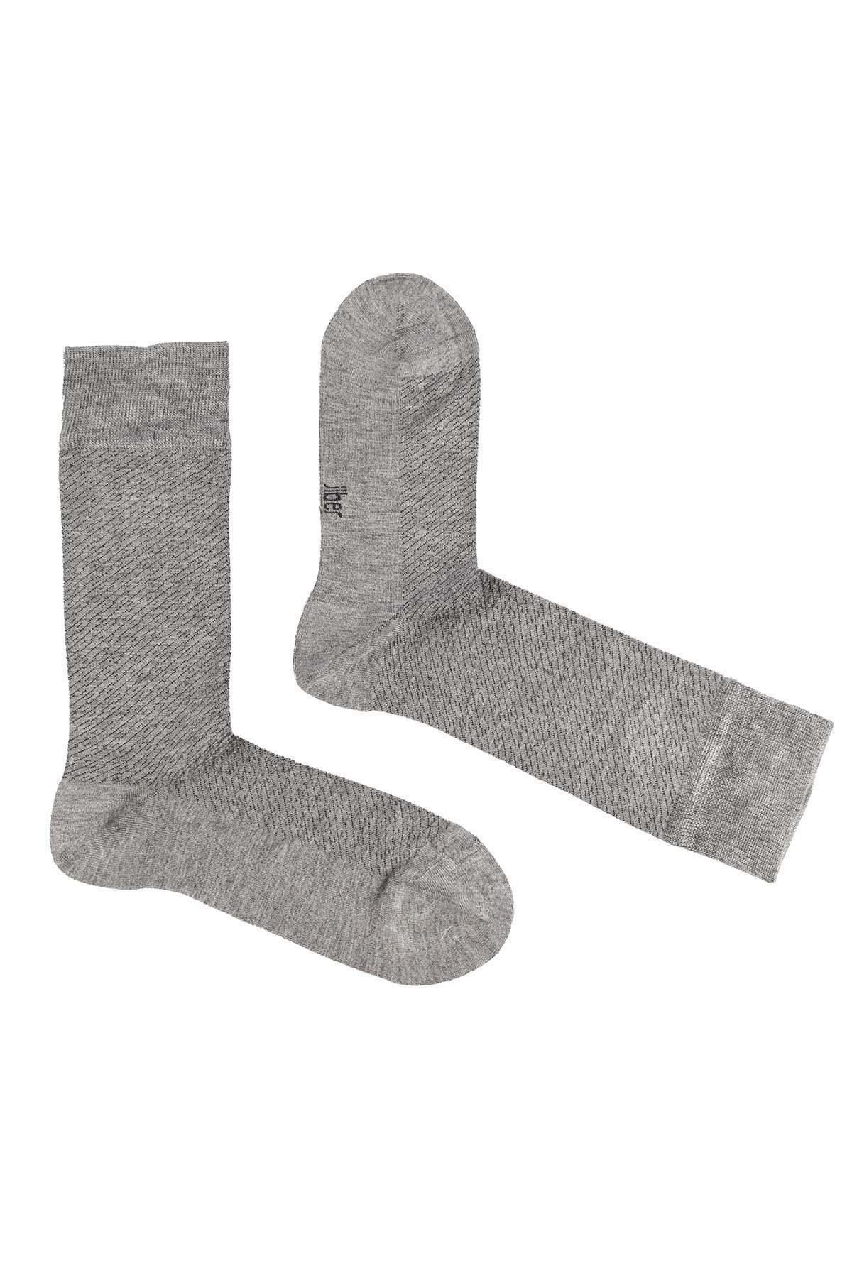 Erkek Likralı Bambu Grimelanj Çorap 5616