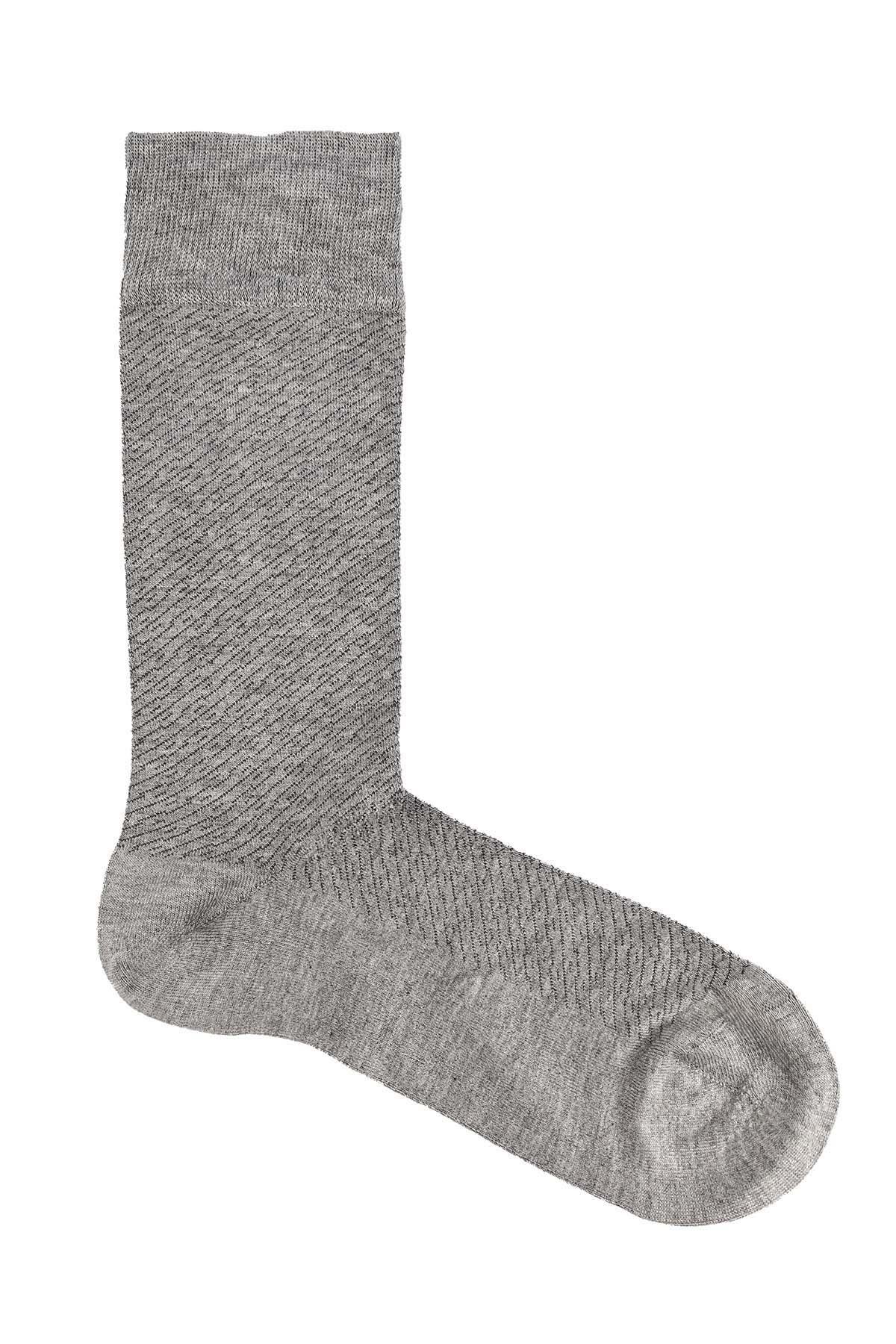 Erkek Likralı Bambu Grimelanj Çorap 5616