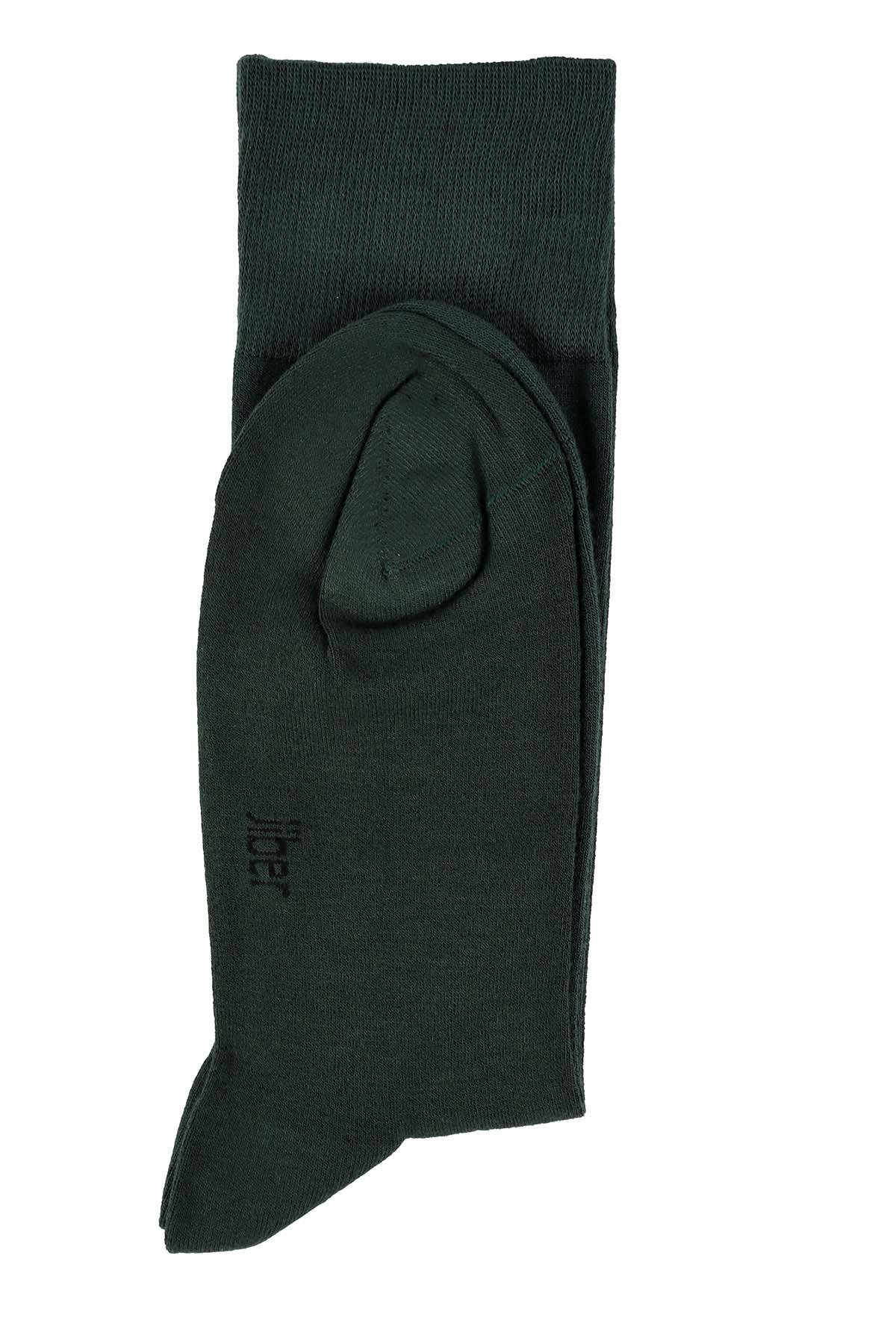 Erkek Nefti Likralı Modal Uzun Çorap 5200