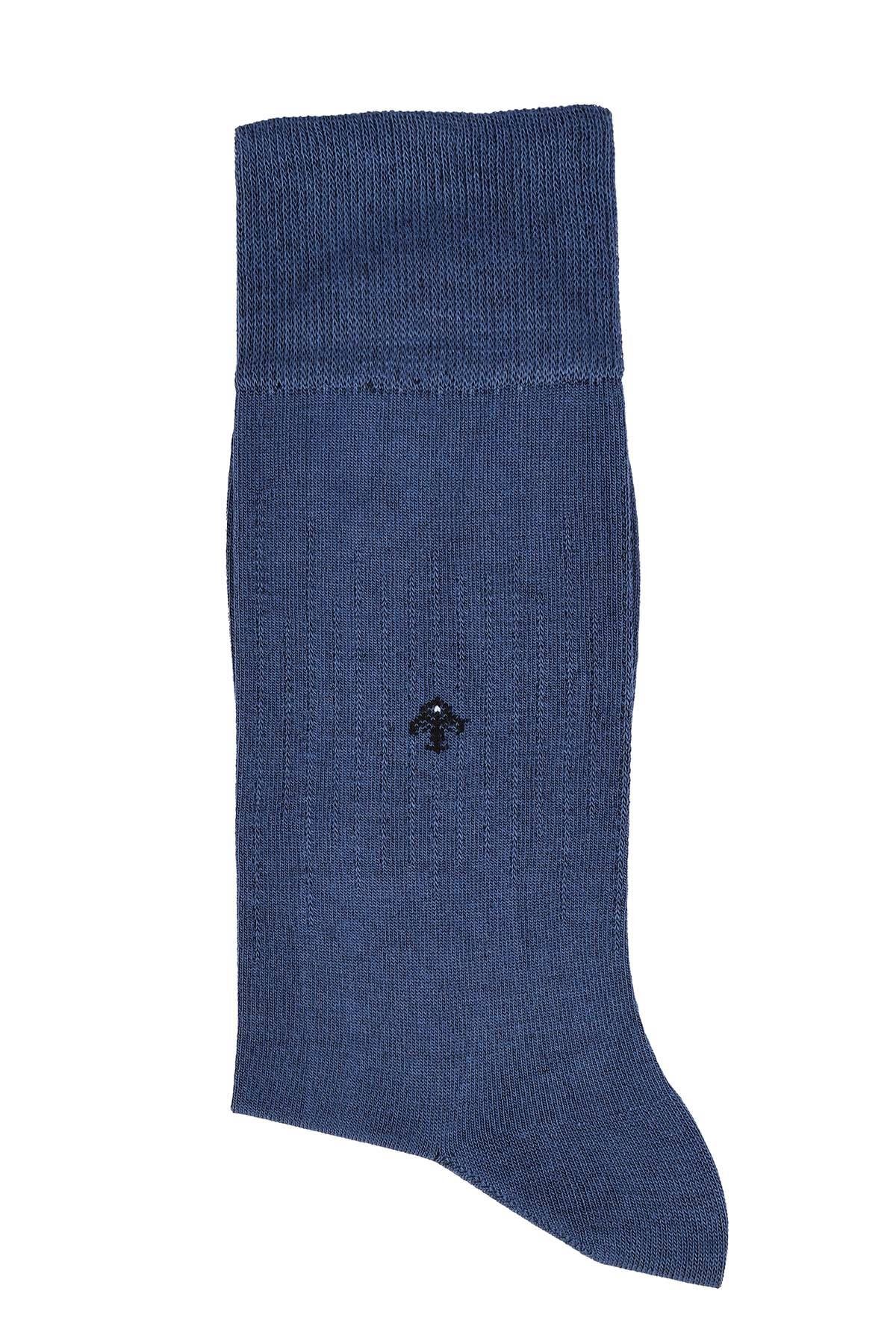 Erkek Soket İndigo Modal Çorap 5125