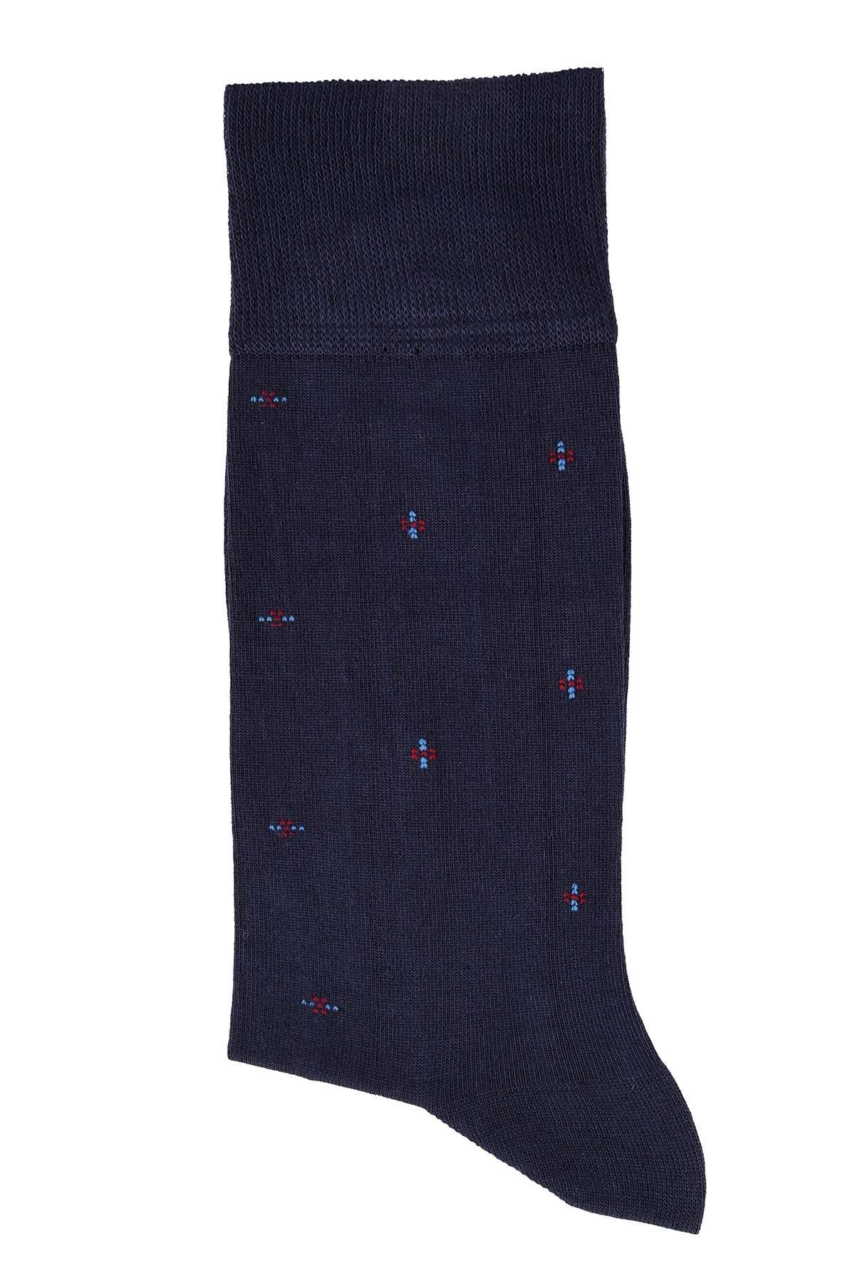 Erkek Soket Lacivert Modal Çorap 5126